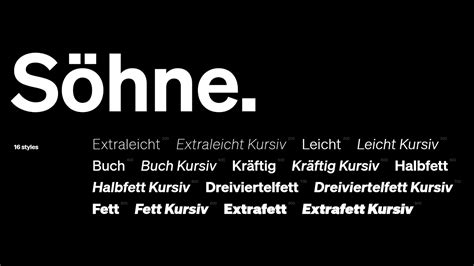 sohne font family free download.